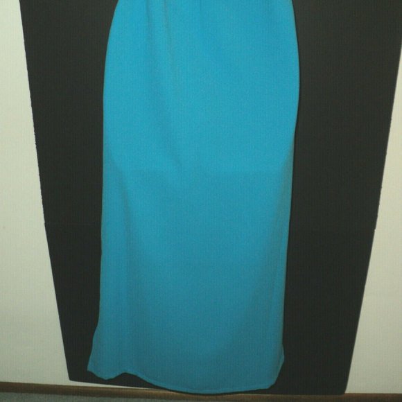 Jade Melody Tam Dress Sz. S Teal Blue Sleeveless - Picture 6 of 7